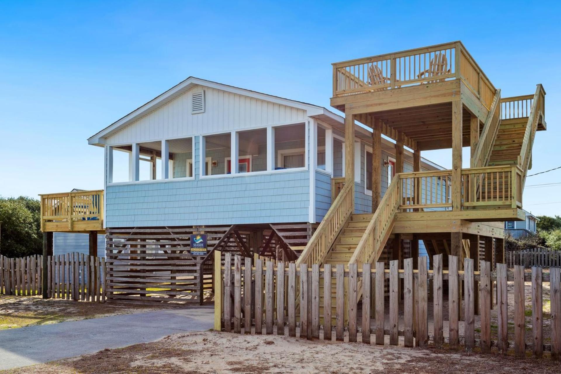 4011 The Dogs House 2 Min Walk To Beach Kitty Hawk Luaran gambar
