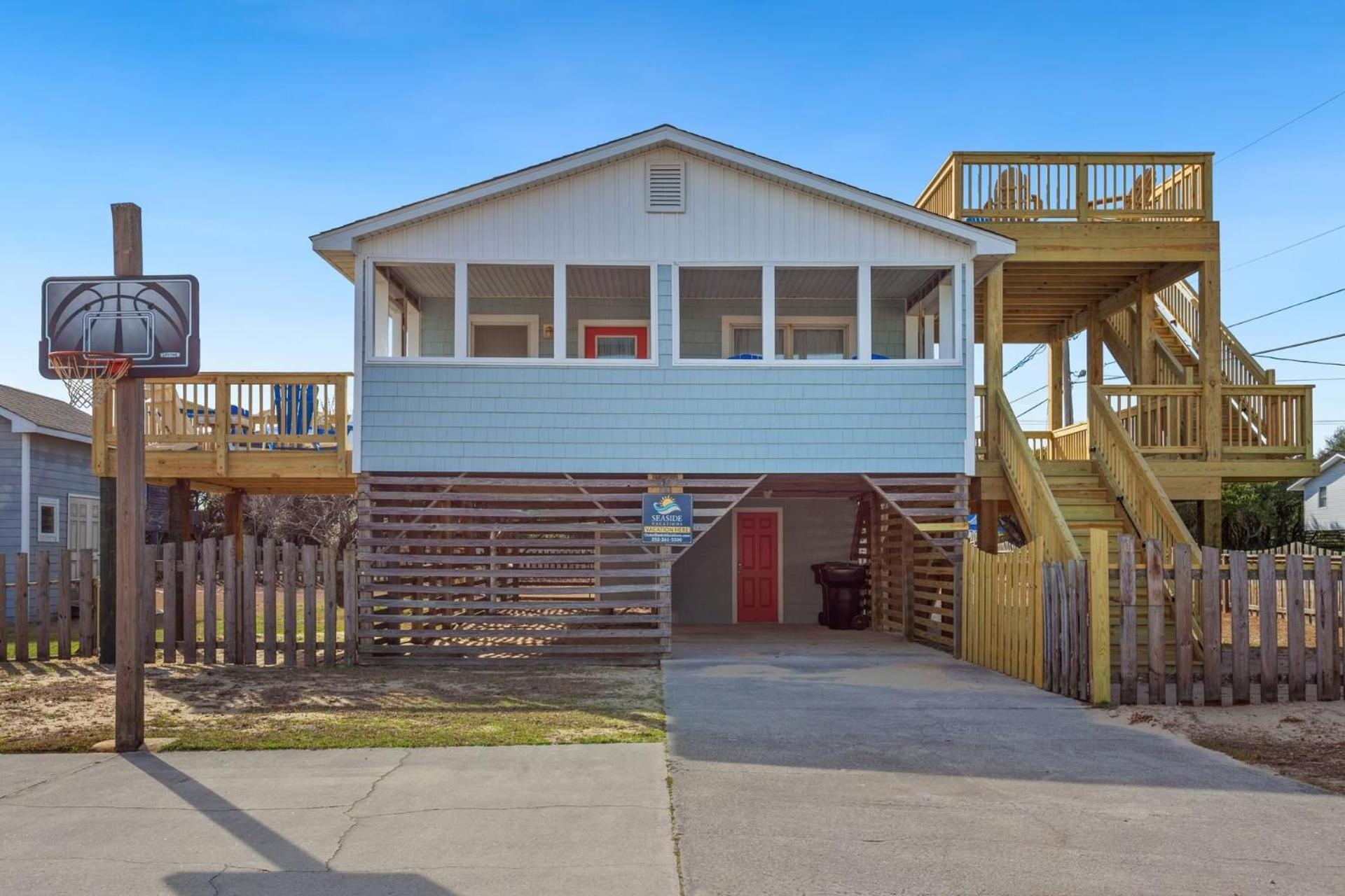 4011 The Dogs House 2 Min Walk To Beach Kitty Hawk Luaran gambar